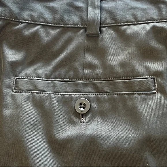 NIKEGolf Dri-Fit Men’s Black Shorts Flat Front Size 30 - Picture 7 of 11